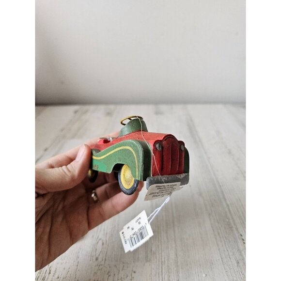 Fire flyer Red Rover metal car fire truck ornament set Xmas tree - Picture 11 of 11